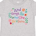 thumbnail image 4 of Inktastic 1st Birthday 1 Year Old Girl She is Fierce Girls Baby T-Shirt, 4 of 5
