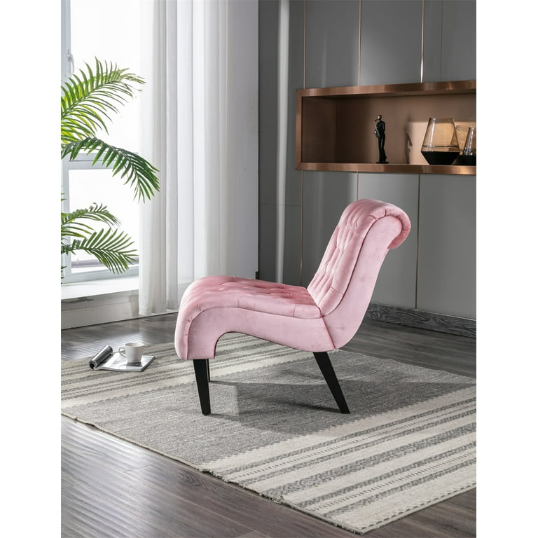 Pink and gray accent chair outlet