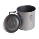 thumbnail image 1 of Taza de exterior Taza de titanio de 420 ml con asas plegables, taza de agua ligera para mochilero, C HWZBBEN Taza de exterior, 1 of 7