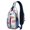 Strawberry Fruit (1)-new_39, variant on Chest Bag Crossbody Shoulder Bag Adjustable Shoulder StrapTravel Sling Bag for Hiking Dating Gym Cycling Working Pizza