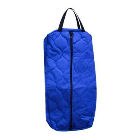 Quilted Nylon Bridle/Halter Bag w/ Zipper Closure