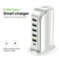 thumbnail image 4 of CUITING Multi-interface Charger Docking Station - Six USB Ports  40W Fast Charging  Smart Charger with Overvoltage and Overcurrent Protection  Suitable for Various Devices, 4 of 6
