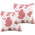 thumbnail image 3 of UBIUO Cows Print Throw Pillow Covers 18x18, 3pcs Throw Pillow Cases Cushion for Sofa Couch Car Living Room Decor, Comfortable Cozy Farmhouse Animal Pl, 3 of 4