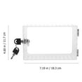 thumbnail image 4 of Boîte de Verrouillage de Thermostat en Plastique Protection Murale à Clé pour Thermostat, 4 of 6