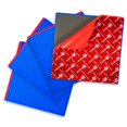 thumbnail image 1 of Creative QT MakerBase, Blue, 4 Pack, 10”x10” Peel-and-Stick Toy Building Blocks Stackable Baseplates, Bases for Play Tables, Walls, and More, Compatible with All Major Brick Brands, 1 of 5