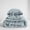 Dusty Blue, variant on Simple&Opulence 100% Linen Duvet Cover Set, 3 Piece Belgian Flax Breathable Bedding, King Size 104''x92'' (1 Comforter Cover+2 Pillowshams) with Tie Closure Style,Linen