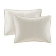 thumbnail image 4 of Madison Park Québec 3 Pièces Bedspread Set, Ivoire Massif, Plein, 4 of 6