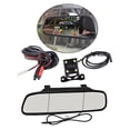 thumbnail image 1 of Espejo de coche de 5 pulgadas con de cámara de inversión, monitor de estacionamiento automático de video Hugo Espejo retrovisor, 1 of 10