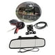 thumbnail image 1 of Espejo para automóvil de 5 pulgadas con kit de cámara de atrás, monitor de estacionamiento automático de video HD Yotijar Espejo retrovisor, 1 of 10