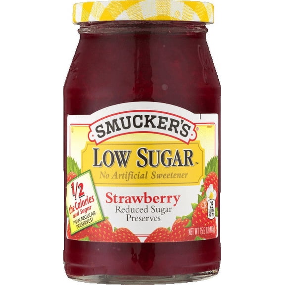Smucker's Low Sugar Preserves Strawberry