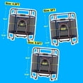 thumbnail image 6 of YORIN Trampoline for Kids, 55'' Toddler Mini Trampoline with Enclosure Net, Basketball Hoop, 4.5FT Indoor/Outdoor Kids Trampoline with Swing, Adjustable Gymnastics Bars, Gifts for Boys Girls, 500LBS, 6 of 9