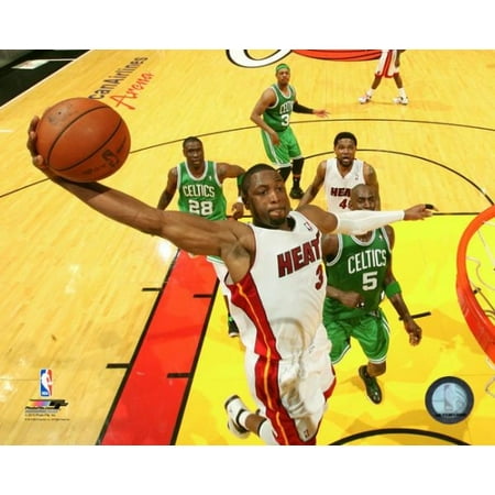 - Dwayne Wade 2011-12 Playoff Action Photo Print