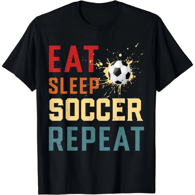 Playera de Fútbol Come Duerme Repite para Mujer - Regalos Deportivos
