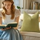 thumbnail image 4 of Soft Weave Pillowcases Standard Size Breathable Face Friendly Pillow Shams Decorative Weave Pillow Case Covers, 4 of 6