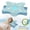 Blue, variant on IDEALSOUL Cervical Pillow for Neck Pain Relief, Ergonomic Memory Foam Pillow, Neck Support Pillow with Pillowcase, Deep Blue+Blue
