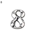 thumbnail image 2 of Naierhg Plated House Door Plaque Address Number Digit Figure Plate Sign Hotel Home Decor, 2 of 8