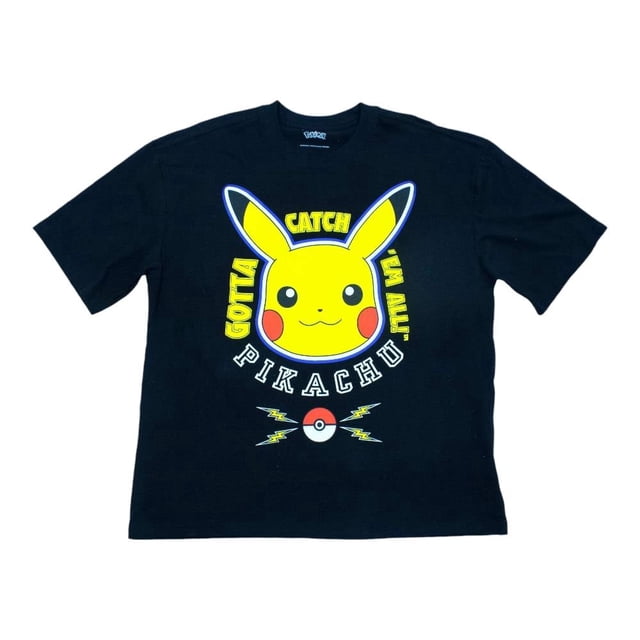 Playera Nintendo para Hombre Manga Corta Cuello Redondo Negro Talla M