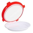 thumbnail image 1 of Plateau Frais Scellant sous Vide Plateau de Conservation des Aliments Réfrigérateur Cuisine Contenant de Rangement pour Aliments Rouge, 1 of 10