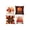 D, variant on Thanksgiving Fall Harvest Throw Pillow Covers 18x18 Inch Set of 4, Pumpkin Decorative Square Pillowcases, Farmhouse Holiday Cushion Covers for Sofa Living Room Home Fall Halloween Thanksgiving Decor