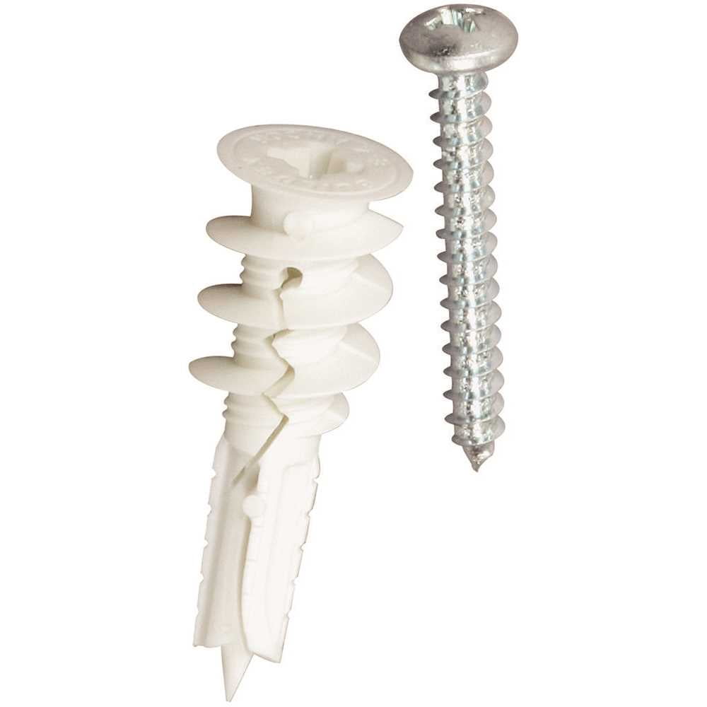 ITW Brands 25350 50 Pack No. 50 Drilling Plastic Drywall Anchor