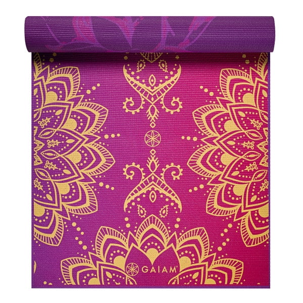 Gaiam premium reversible online yoga mat 6mm
