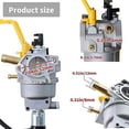 thumbnail image 4 of Carburetor Kit Suitable for T07573 Tri-Fuel Generator 9400W for 439Cc Engine, 4 of 7