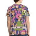 thumbnail image 4 of Bob'S Burgers Boys Girls 3d Graphic Printed T-Shirt Crewneck Short Sleeve Tees, 4 of 6