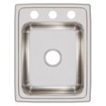 thumbnail image 2 of 17X22 3H 1B SS SINK *LUSTER, 2 of 2