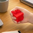 thumbnail image 4 of Gift Box Squishy Toy, Red Present with Bow Stress Squeeze Ball, Crunchy Sound Slow Rising Relief Fidget Toy, Anxiety Sensory Ball for Adults, Random Style Christmas Gift, 4 of 4
