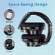 thumbnail image 4 of Audífonos Inalambricos Bluetooth Diadema Con Micrófono Negro, 4 of 5