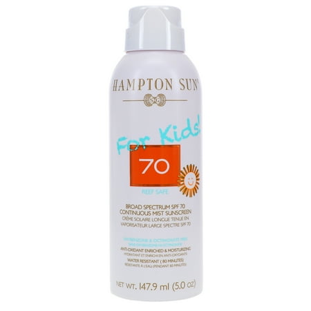 Hampton Sun SPF 70 Kids Continuous Mist 5 oz