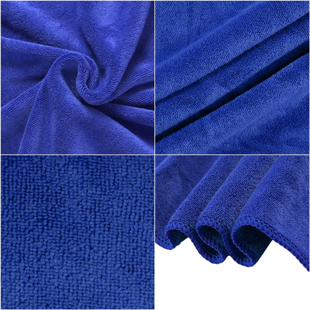 JML 2 Pack Bath Towels 30 x 60 inches,Solid, Soft,Absortbent and Fast Drying Towels, Dark Blue
