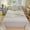 Gray, variant on Heavy Duty Bed Sheet 94.5" x 78.7", Thick Breathable Non-Slide Printed Sheet for Student Dormitories, Colorfast,Navy