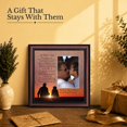 thumbnail image 2 of Fathers Day Gift Ideas, Sunset Dad Photo Frame for Daughter, 2 of 7