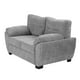 thumbnail image 3 of Sala 3-2 TRINITY Monza 2 Piezas (Sofá, Love Seat) Gris Para Sala, 3 of 9