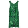 thumbnail image 1 of Innerwin Robes en Dentelle Patchwork Robe d'Été pour Femmes Col Rond Froncé Robe Débardeur Verte 5TG, 1 of 2