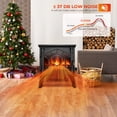 thumbnail image 3 of WAA Electric Infrared Stove Heater, 20" Freestanding, 1000W/1500W, 3 of 7