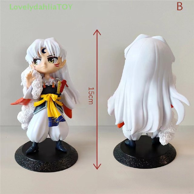 LovelydahliaTOY Inuyasha Anime Figura De Acción Juguetes Q Versión Setsuna Sesshomaru Model AWNW