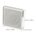 thumbnail image 4 of 20 unids/set Naiovety cuadrado de doble protección sin olor monedero contenedor ligero cajas de colección, 4 of 6
