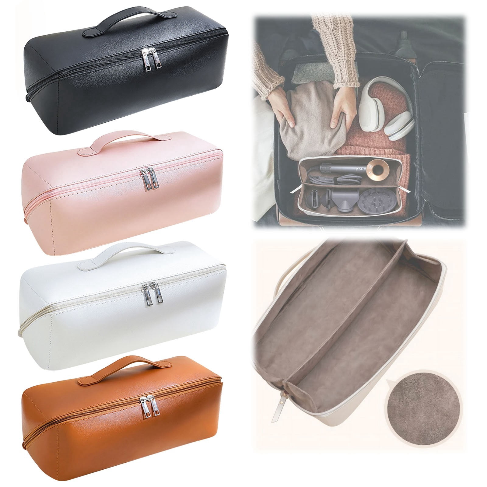 Men's Travel Toiletry Bag Water-Resistant Hanging Organizer, Compact Shaving Kit with Multiple Compartments for Hygiene Essentials, Bathroom Roll Bag for Travel Accessories and Men's Gifts
