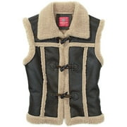 Women's Plus Faux-Shearling Vest