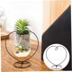 thumbnail image 5 of Luxshiny 2Ud Soporte De Hierro Negro Para Colgar Con Base Estable Y Moderno, 5 of 8
