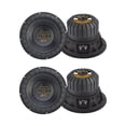 thumbnail image 1 of Lanzar 8 Inch 600W 4 Ohm 4 Layer Voice Coil Car Audio Subwoofer (4 Pack) | MAX8, 1 of 6