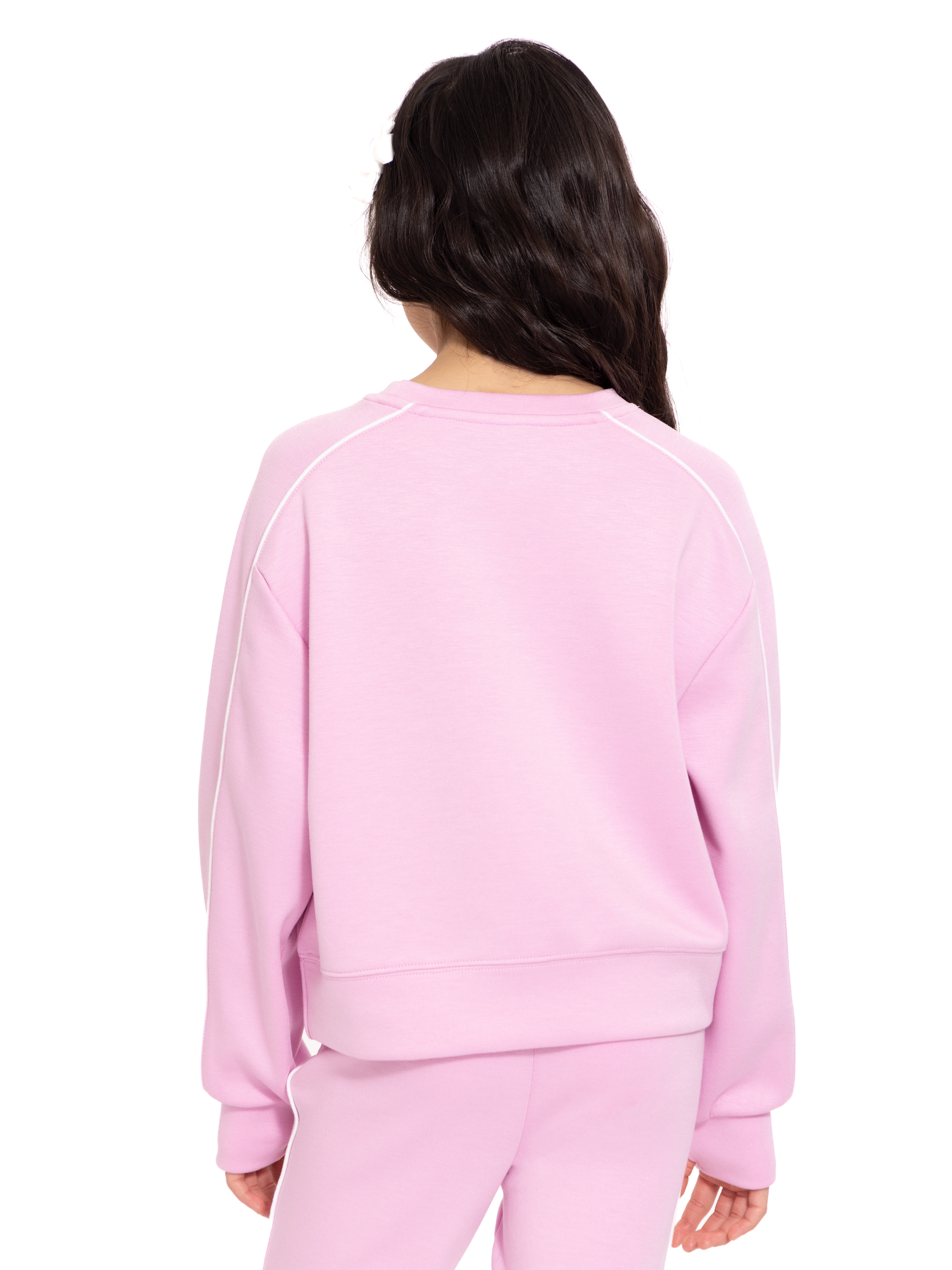 Minnie Mouse Toddler & Big Girls Active Graphic Sweatshirt with Long Sleeves, Sizes 12M-12