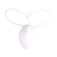 thumbnail image 2 of Copa Abultada para Hombre Copa de Ropa Interior con Forma Estéreo de Algodón y Poliéster Suave con Correa Blanca, 2 of 8