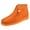 orange, variant on HAMARA JOE Mens Waterproof Suede Leather High Top Casual shoes Moc Toe Chukka Boots