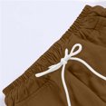 thumbnail image 6 of LUOGENLI Boys Pants 4T with Adjustable Waist Boys Kids Summer Casual Cargo Pants Solid Color Comfortable Loose Sweatpants Trousers for Sports Activewear Boys Pants Size 12 Long Coffee B, 6 of 8