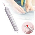 thumbnail image 2 of Needle Threaders, 1PCS 2 in 1 Needle Threader Seam Ripper for Hand Stitching, Upgraded Automatic Needle Threader with Stretchable Thread Insertion Needles, Sewing Supplies, Sewing Stitch Remover Tool, 2 of 9