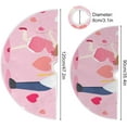 thumbnail image 3 of FMSHPON Valentine's Day Romantic Valentine's Day Kiss Xmas Christmas Tree Skirt Stand Mat for Holiday Party Decoration Indoor Outdoor 48 inches, 3 of 6