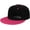 Pink, variant on Beautiful Crazy Flat Bill Hats Contrast Hip Hop Baseball Cap Unisex Snapback Rock Caps